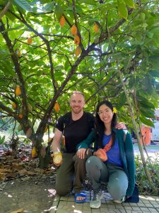 Tham quan chợ nổi kết hợp với vườn Cacao đi bằng tàu